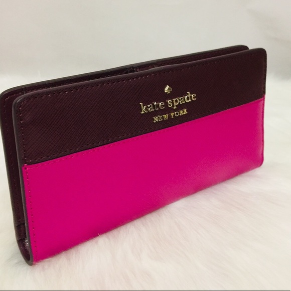 NWT Kate Spade large Slim Bifold wallet - Picture 2 of 9